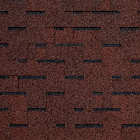 Гибкая черепица Tegola SAN REMO rosso 402 купить в Высоковске