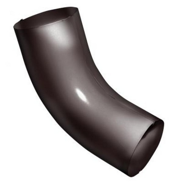 Водосток Grand Line 125x90 – Колено трубы RAL 8017 купить в Высоковске