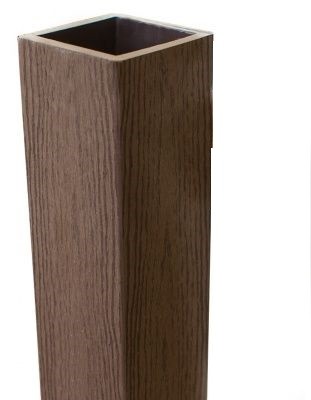 Столб опорный Woodvex Co-Extrusion Темно - Коричневый купить в Высоковске