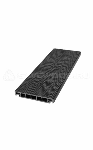Террасная доска из ДПК SW Salix (S) (R) черный купить в Высоковске
